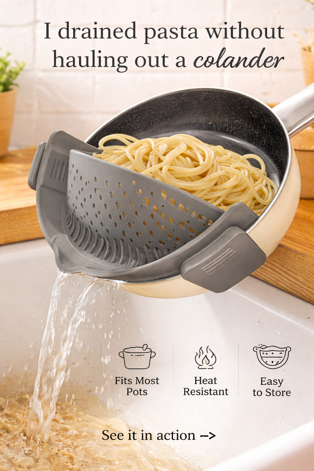 This $12 Pot Strainer Replaced My Colander