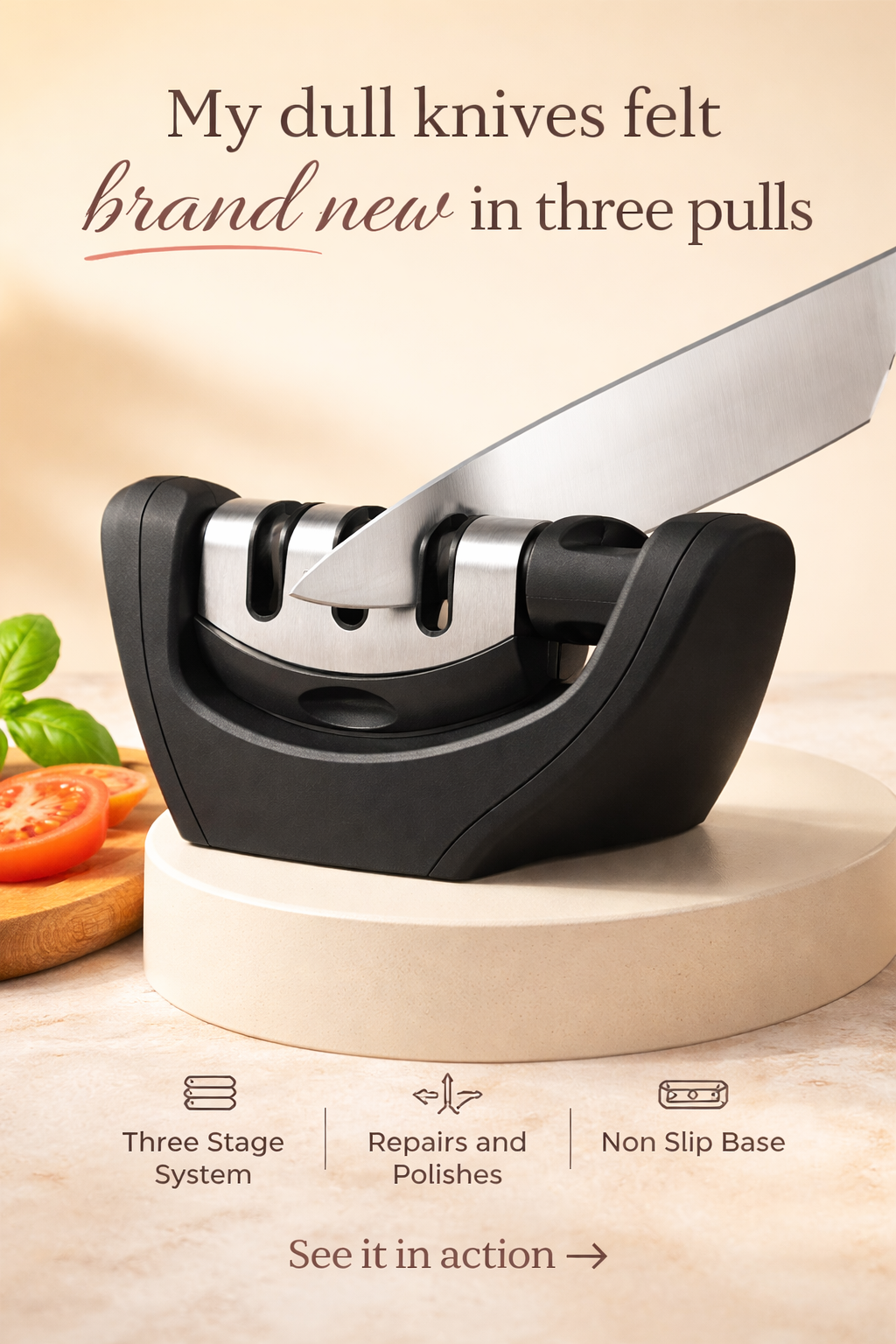 This $13 Knife Sharpener Revived My Dull Knives