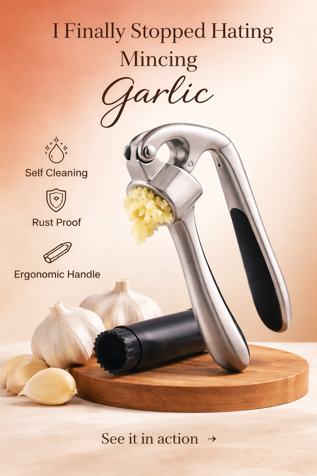 This $13 Garlic Press Ended My Mincing Struggle