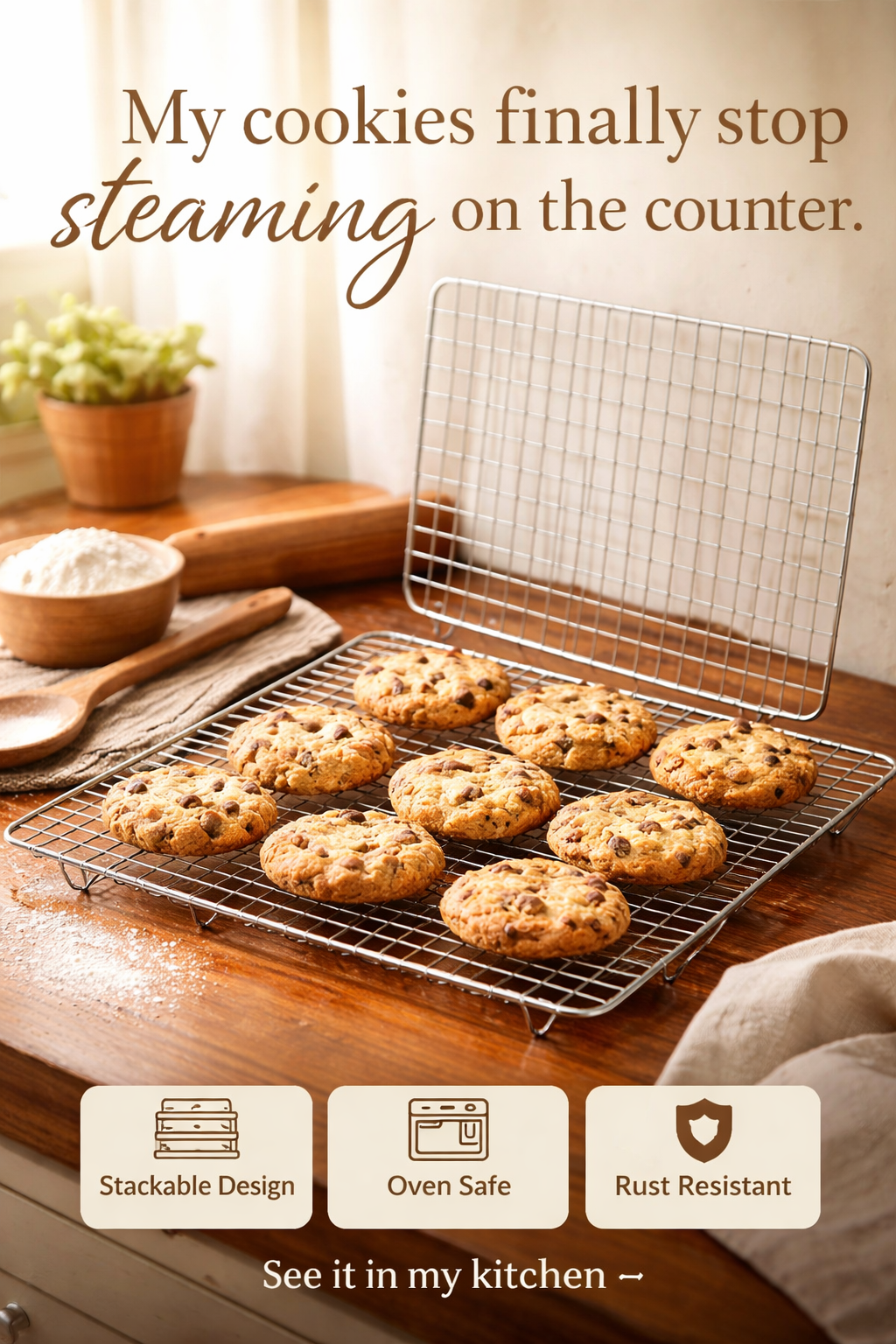 This $8 Cooling Rack Fixed My Soggy Cookies