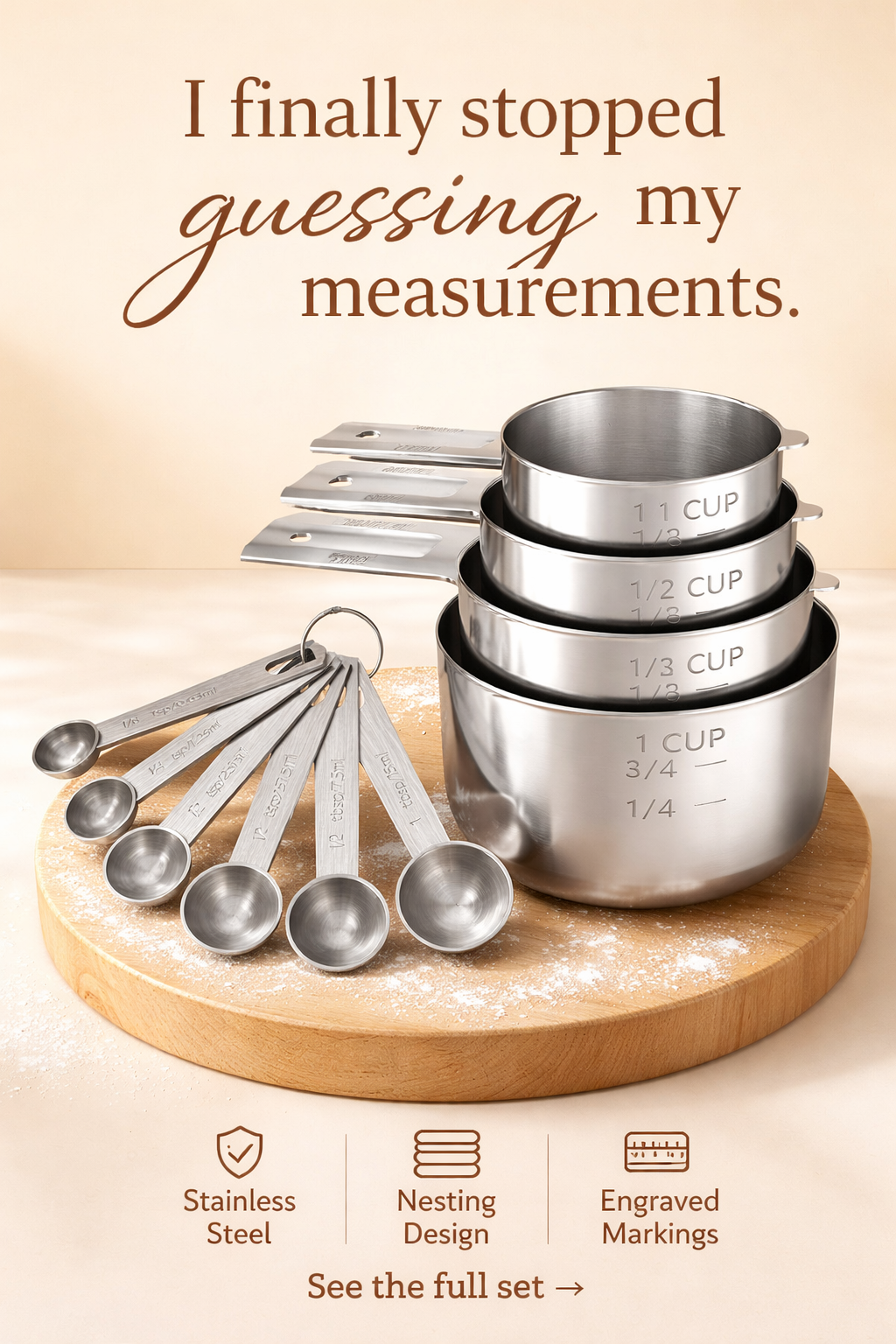 This $16 Measuring Set Ended My Guessing Game