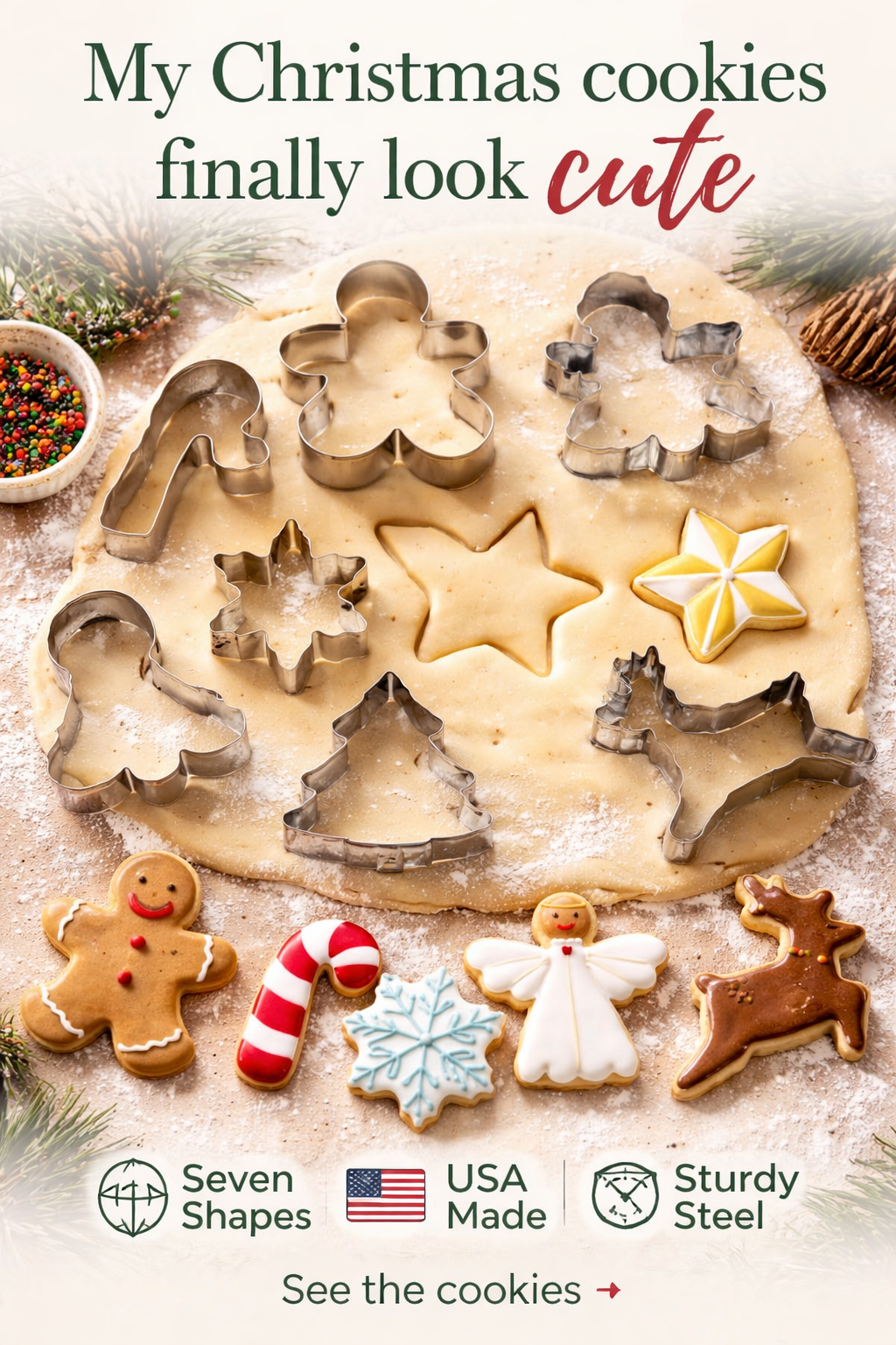 This $19 Cookie Cutter Set Made Christmas Baking Fun