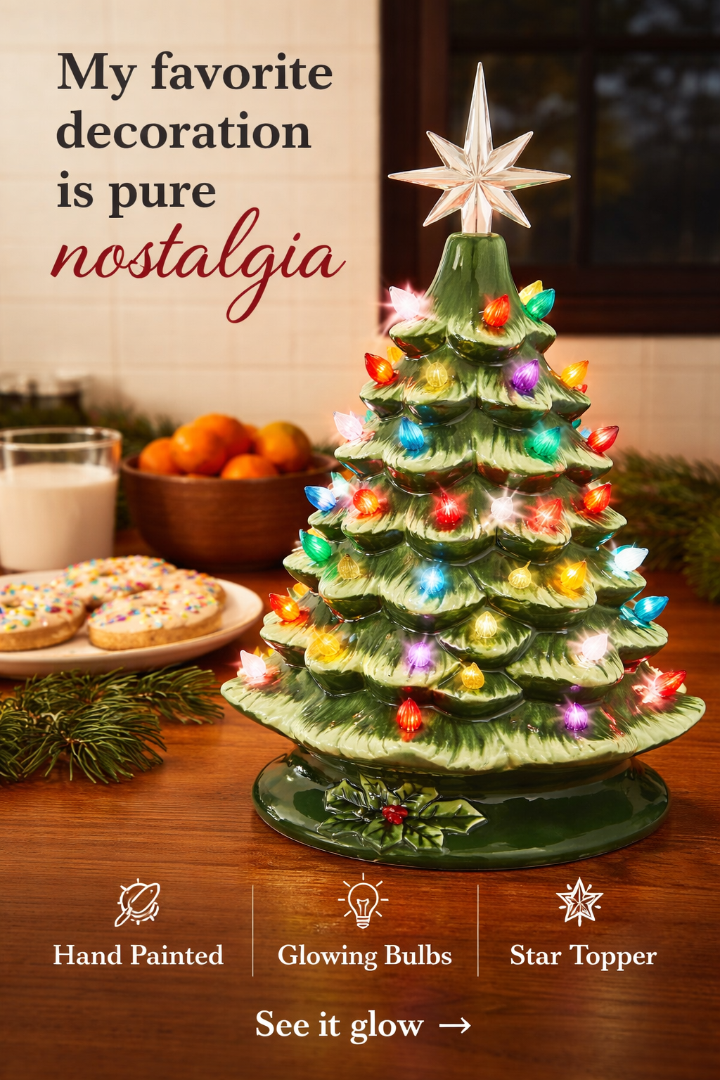 This $41 Ceramic Christmas Tree Is Pure Nostalgia