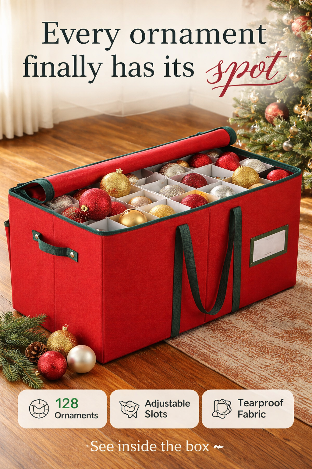 This $24 Ornament Box Ended My Broken Ornament Era