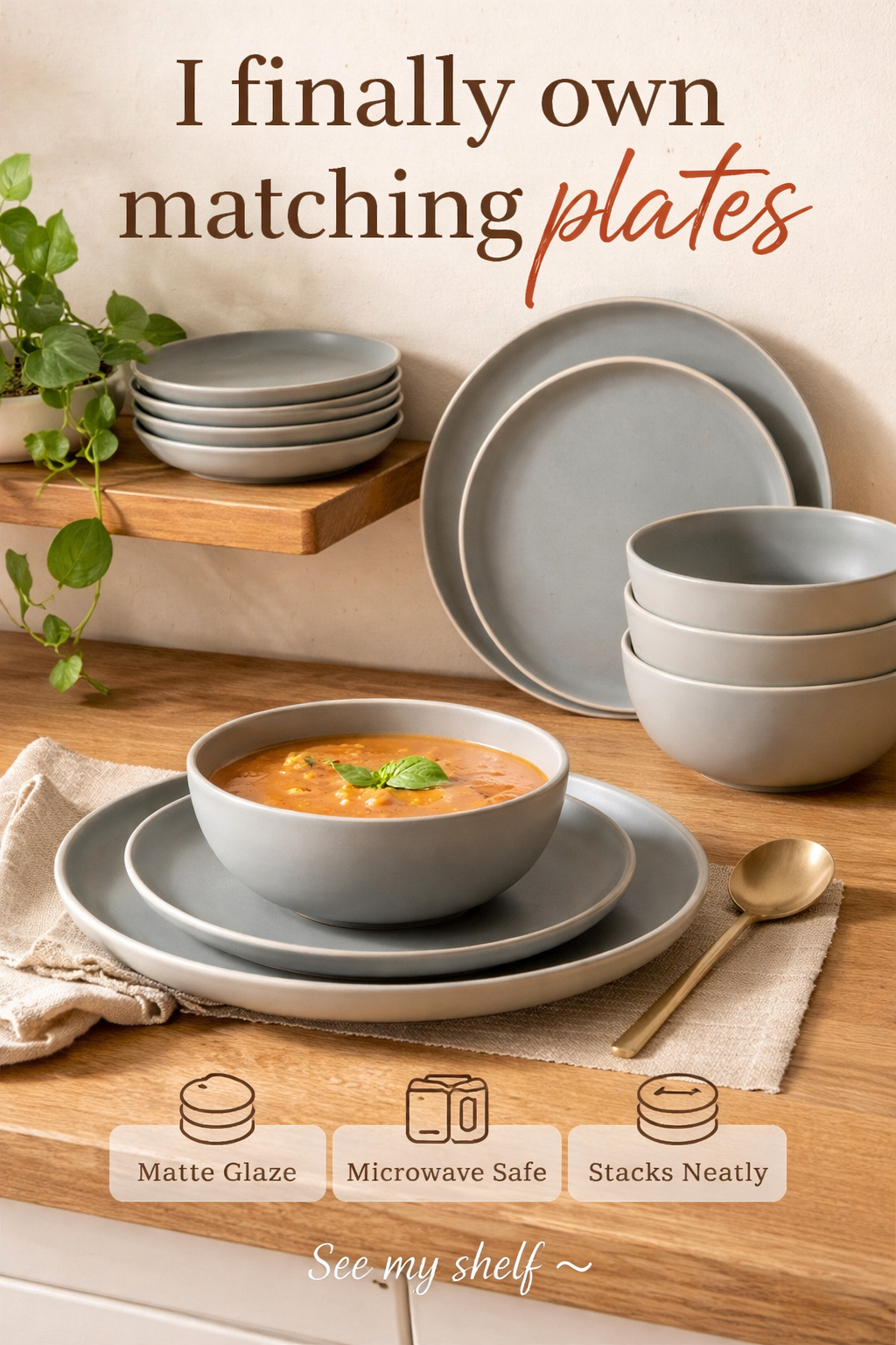 This $40 Dinnerware Set Made My Kitchen Feel Grown Up