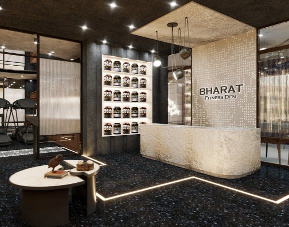BHARAT FITNESS DEN, Bhubaneswar, India — main training floor