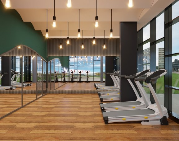 THE FITNESS MATTERS GYM training floor