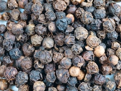 Whole Black Peppercorns