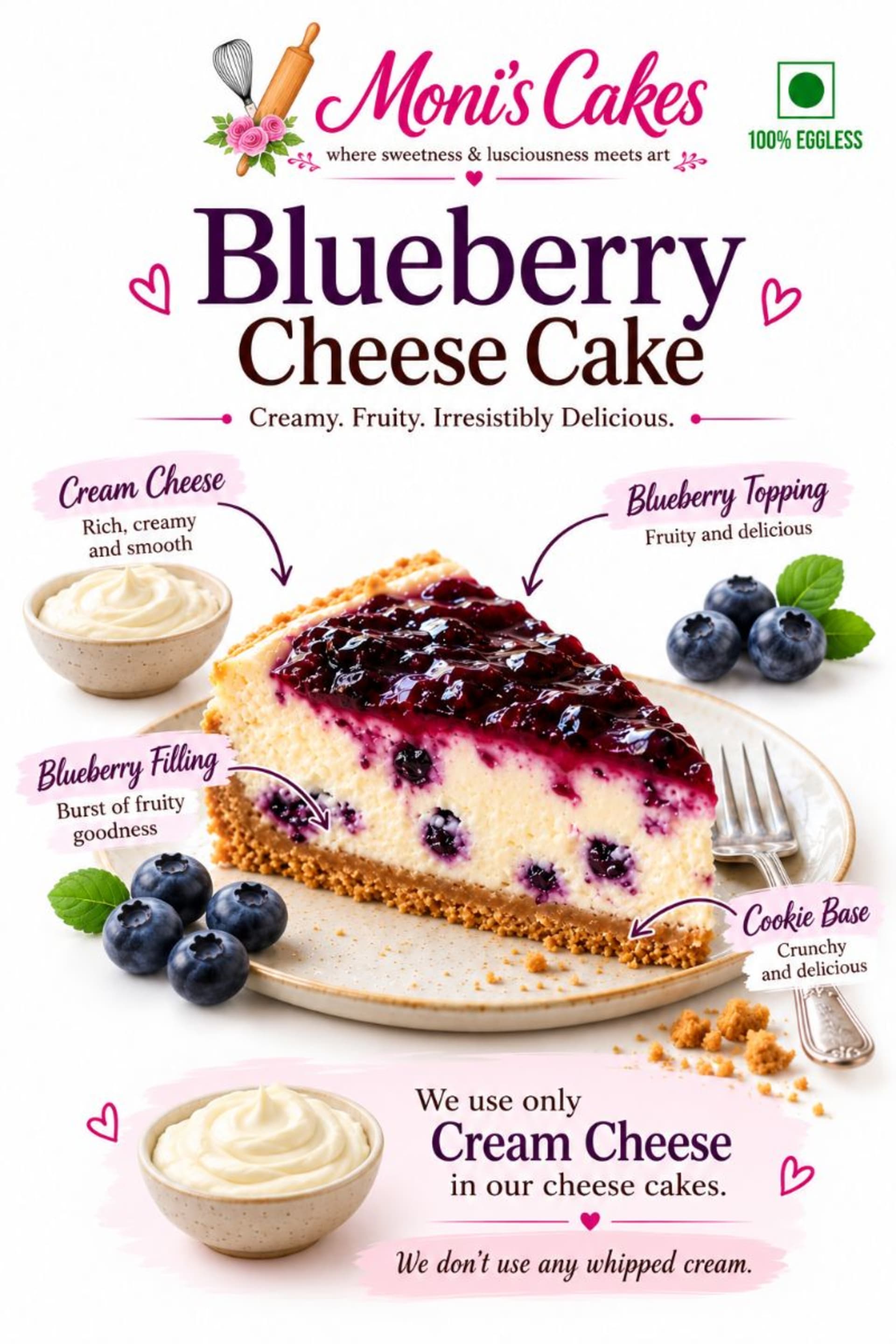 Luxury Blueberry Cheesecake