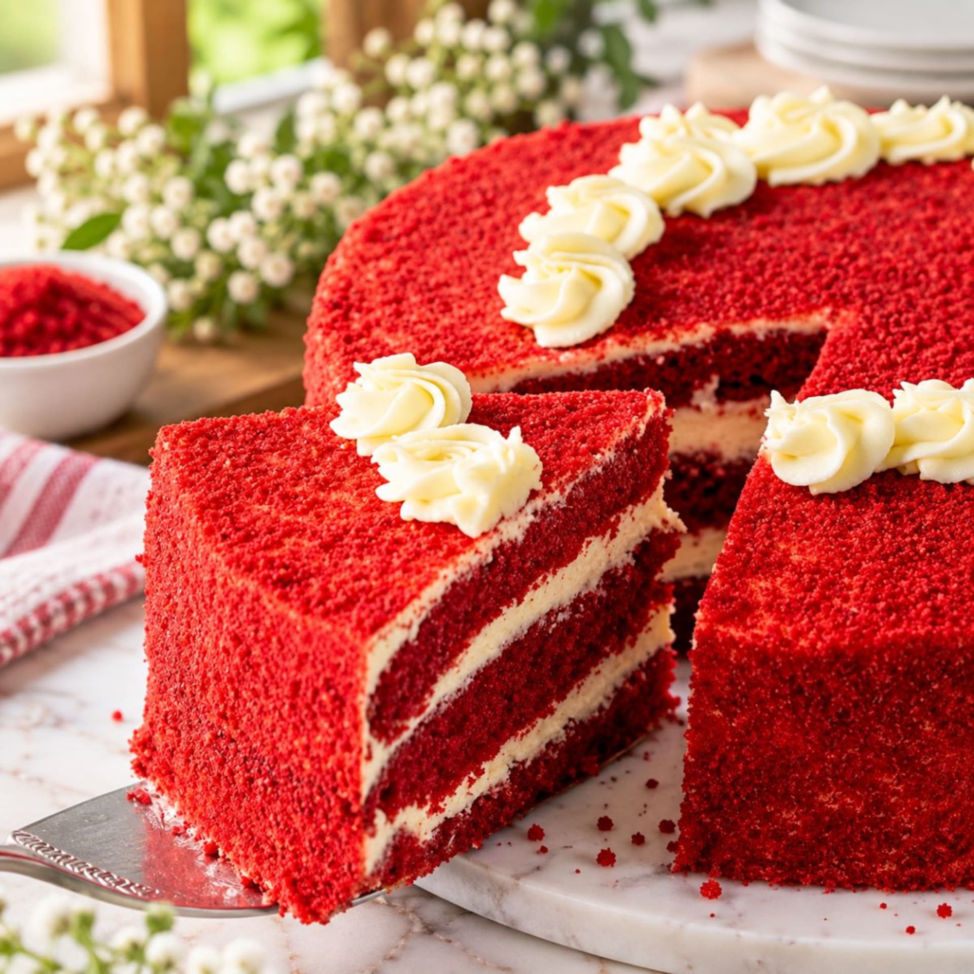 Premium Red Velvet with Cream Cheese