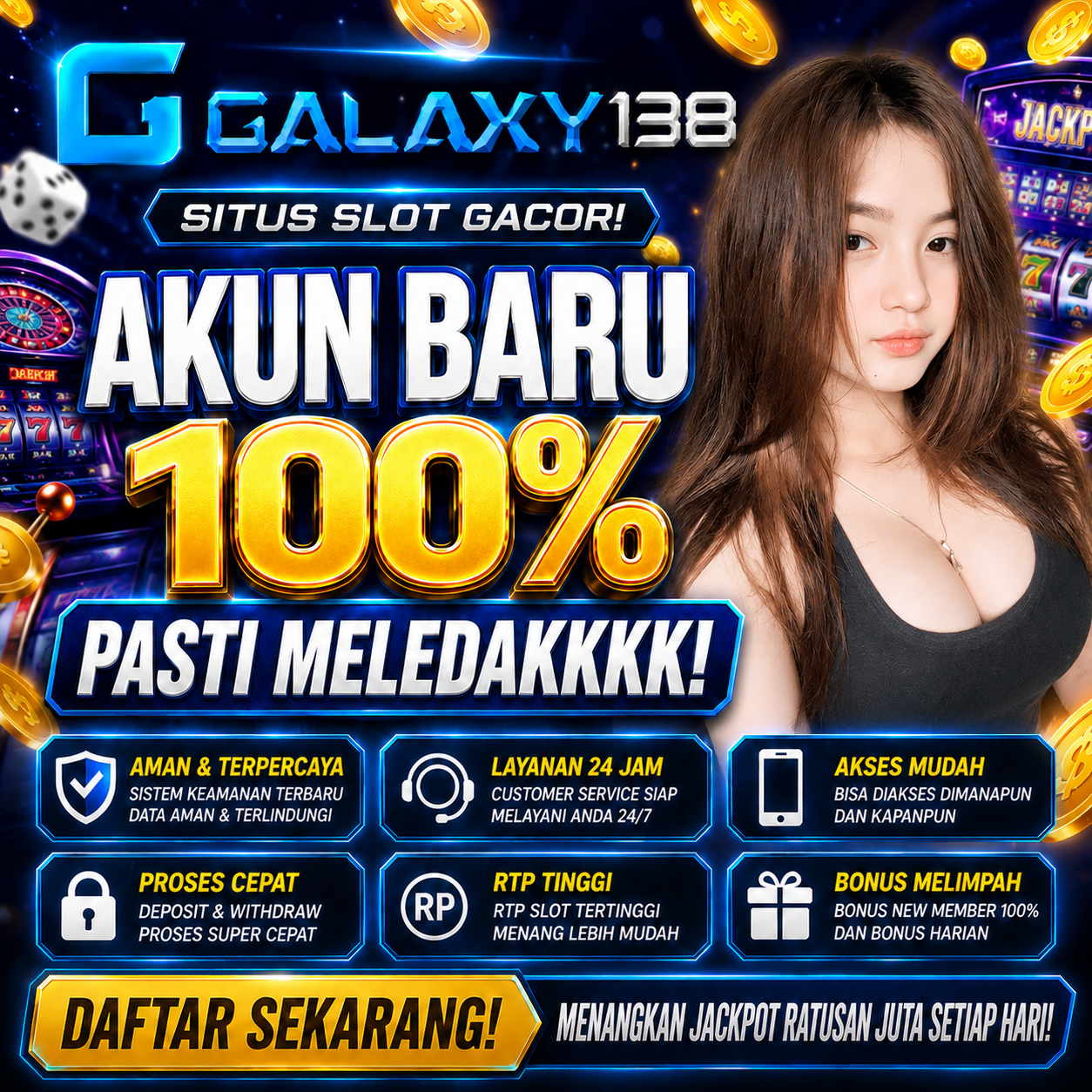 GALAXY138 Situs Slot Terpercaya Indonesia dengan Peluang Menang Tinggi