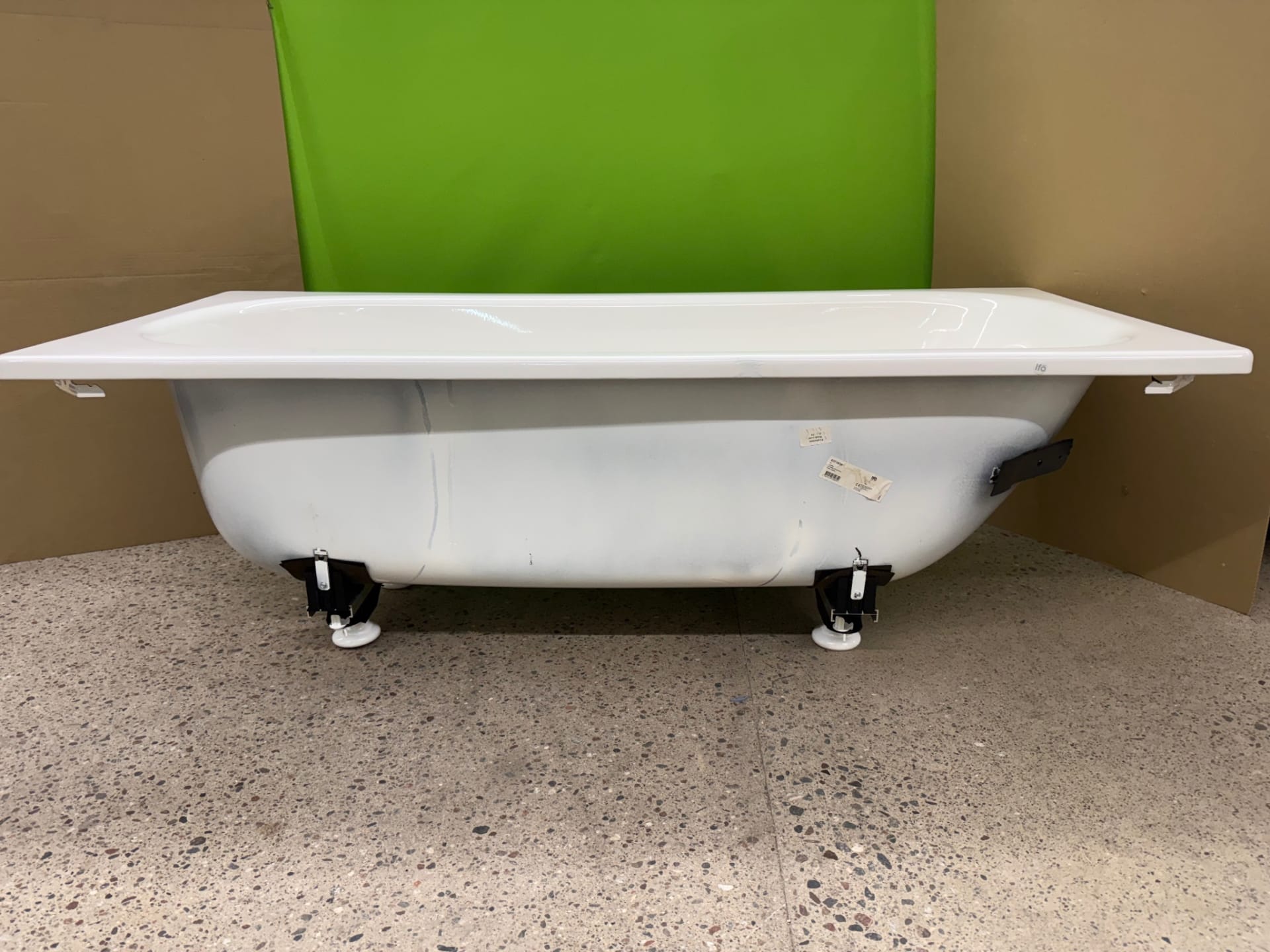 Ifö badkar 1600 mm vitt RSK 7310501 transportskadat