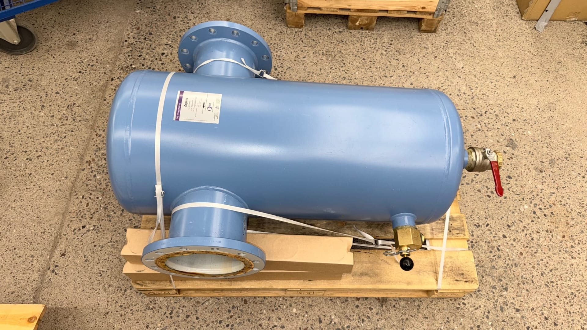IMI Pneumatex Zeparo ZCX 200 F Cyclone Max smutsavskiljare DN200 PN10