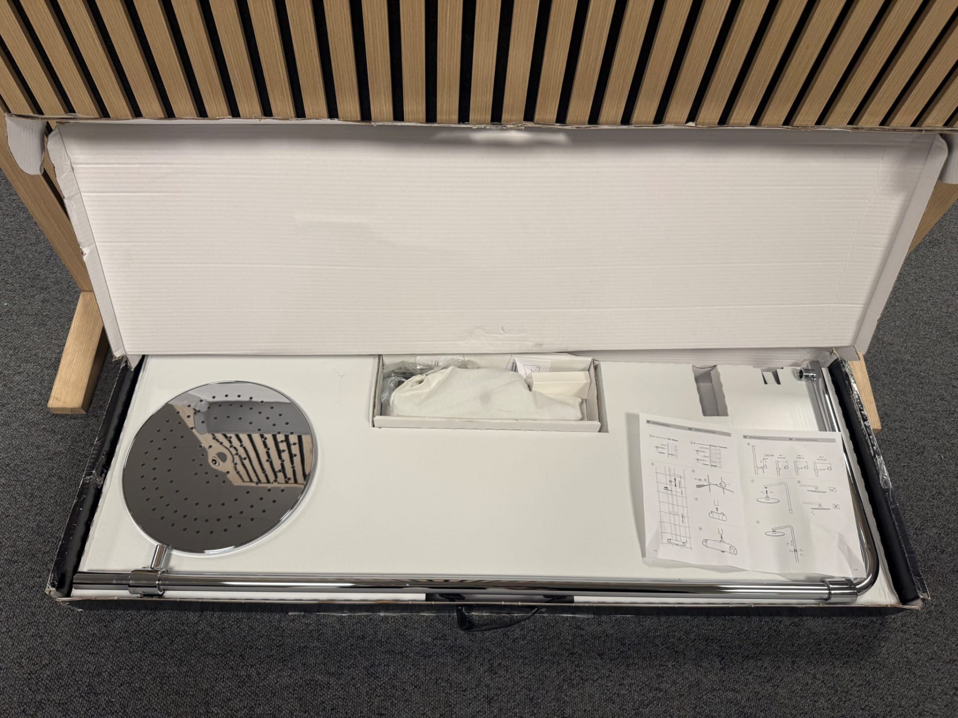 FM Mattsson 9000XE takduschpaket 40 c/c krom RSK 8283238 returgods