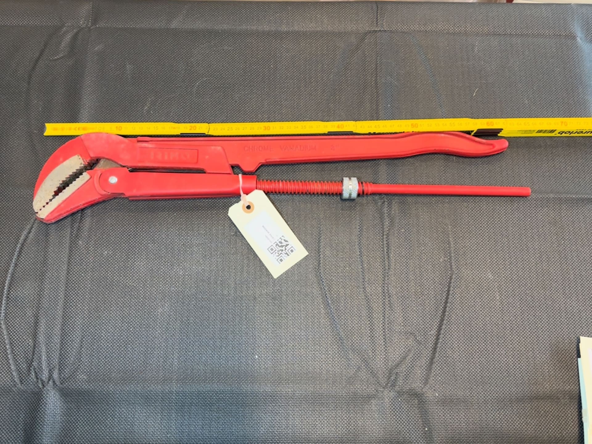 Stor rörtång röd  Ca 65 cm lång