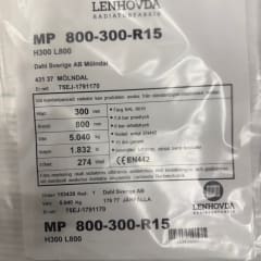 8 st Lennhovda MP radiator 800x300 mm R15 vattenburen 