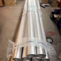 10 St RÖR EUROPIPE 160 MM L= 3 METER 1MUFF SYRAFAST BLUCHER 1550368 transportskadade