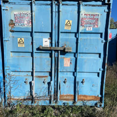 20 fot Container | förrådscontainer | sjöcontainer oisolerad med dubbeldörrar