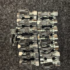 15 St MinikuMinikulventil CUxCU 16x15mm Förkromad klämmringskoppling ALTECH RSK 8547327 Altech 

