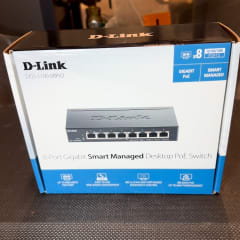 D-Link DGS-1100-08PV2 Smart Managed 8-Port Desktap POE Switch