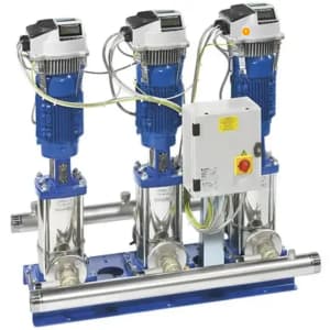 Xylem Lowara GHV10/4/CB/PMA Tryckstegringspump med Hydrovar – 1 av 3 pumpar