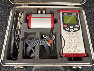 TA Hydronics TA CBI injusteringsinstrument flödesmätare differenstrycksmätare med tillbehör