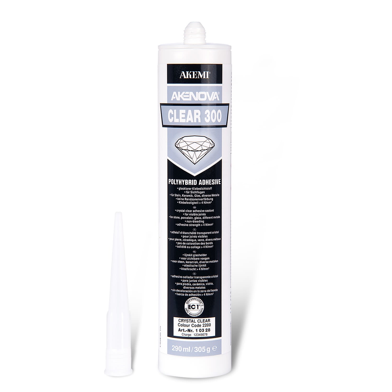 Akemi Akenova Clear 300, Crystal clear 290ml