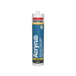 Soudal Acryrub 310ml Hvit