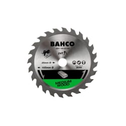 BAHCO SIRKELSAGBLAD 165MM MEDIUM WOOD