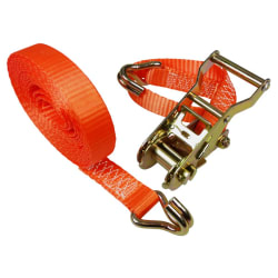 Lastestropp 1,3T 5M x 25MM M/Jekk og krok EN Godkjent