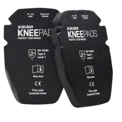 BLÅKLÆDER KNEPUTER AV GEL-MATERIALE 25MM SVART