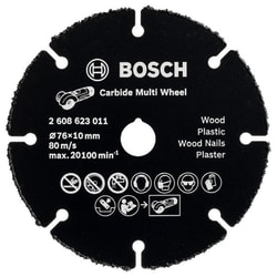 Kappeskive Multiwheel 76x10 mm HM GWS10