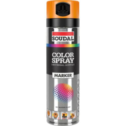 Soudal Color Spray Marker Fluo Orange N-EU
