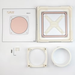 ED Skjult monteringssystem for avtrekksvifte 100 mm