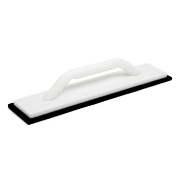 Fugebrett 12x50cm sort gummi