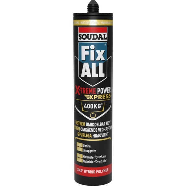 Soudal Fix All X-treme Ekspress 280ml Hvit