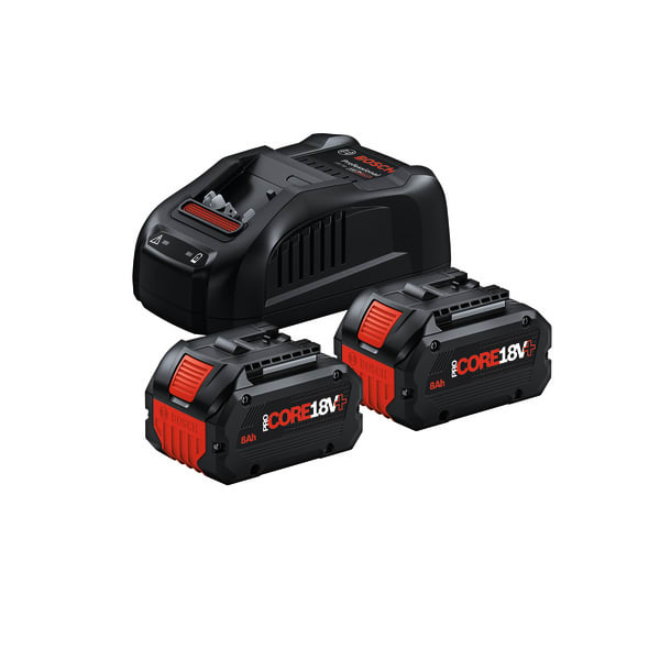 BOSCH STARTSETT 2XPC18V-PLUS 8AH GAL18V-16