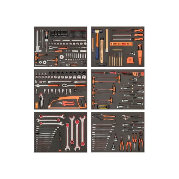 Verktøyvogn Large - 341 deler