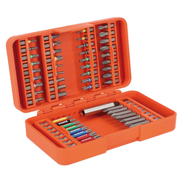 Bahco Standart Skrutrekkerbits sett 54 deler