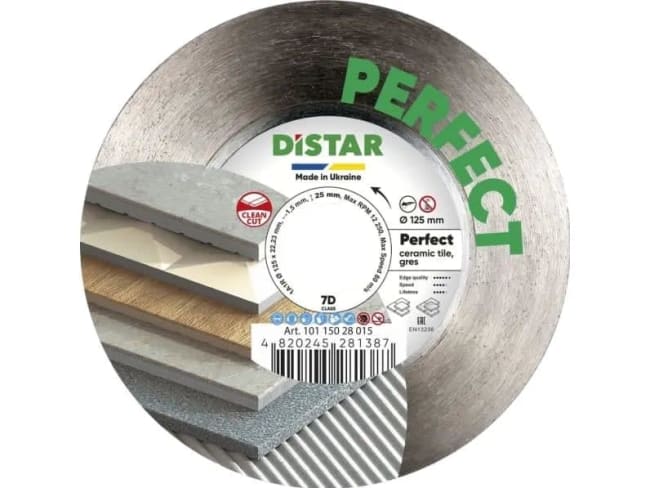 Distar Diamantblad Perfect 125 mm