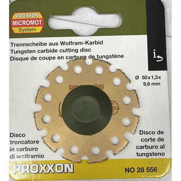 PROXXON SKJÆRESKIVE TUNGSTEN 50MM