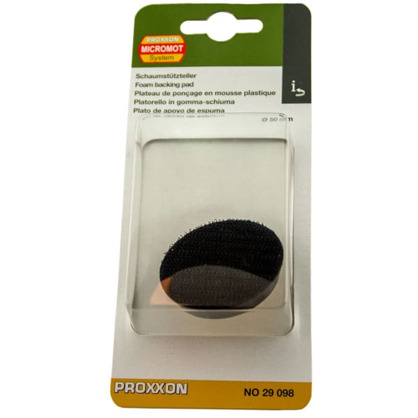 Proxxon Foam Backing Pad, poleringspad Ø50
