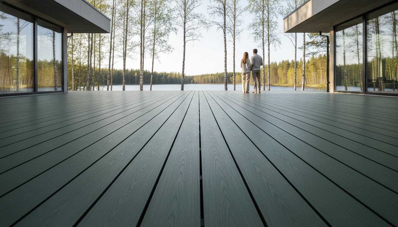 EU-Made WPC Decking: 50-Year Warranty & Premium Materials
