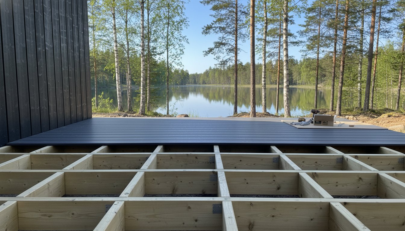 Safe 60cm Joist Spans for Your Private WPC Decking