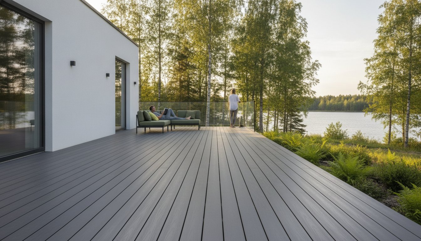 Premium Komposite Trall: A Guide to Sustainable Decking