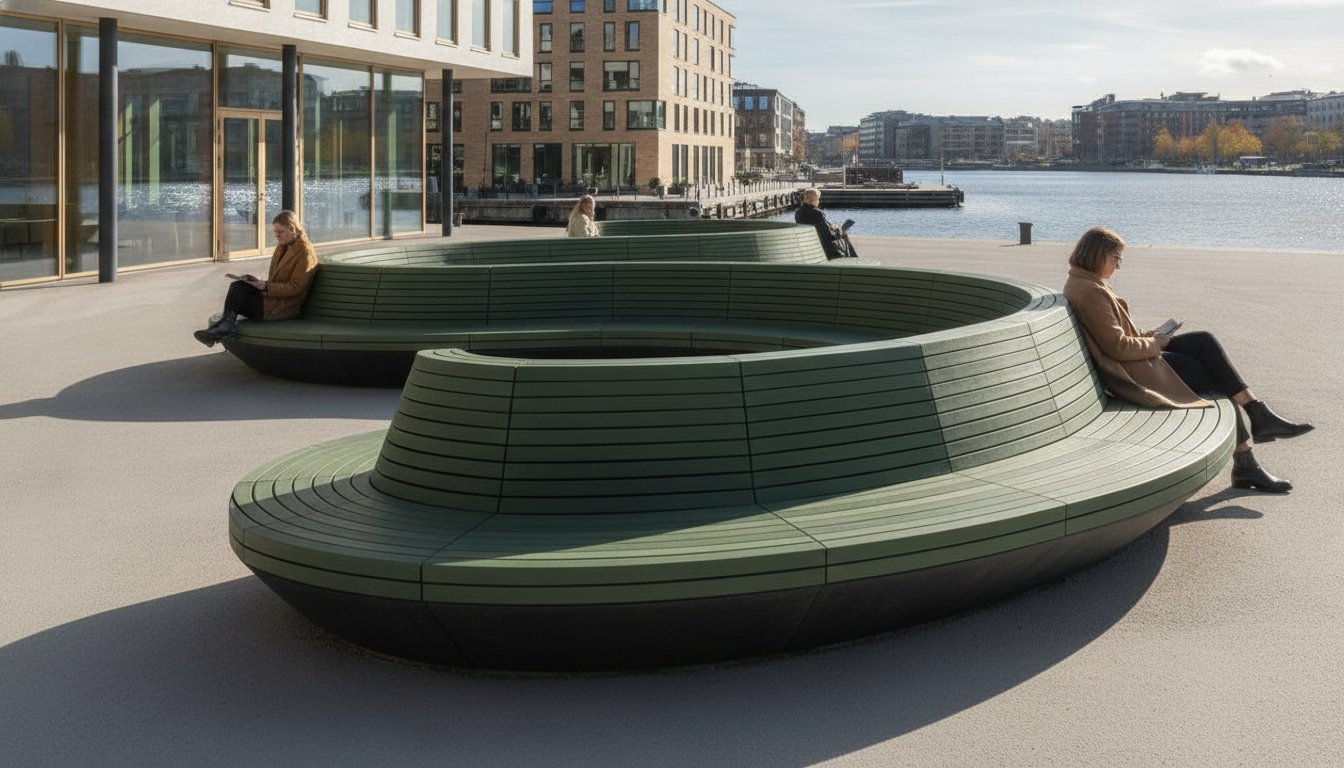 Public Space Composite Seating Solutions: The 2026 Guide to Sustainable Urban Infrastructure