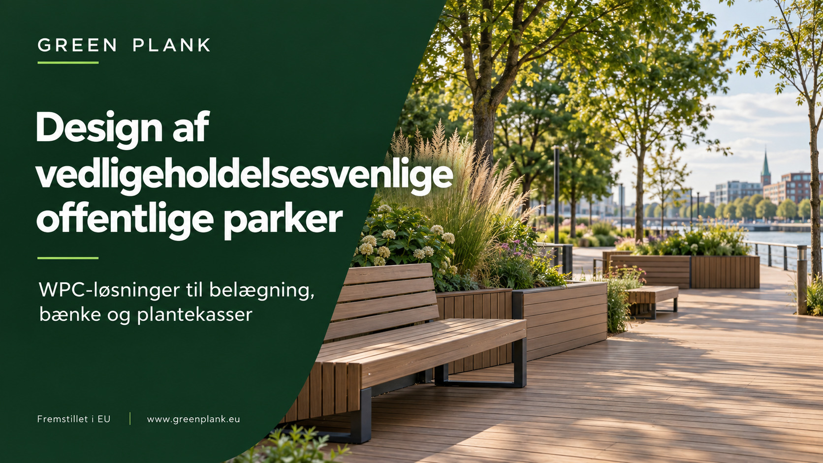 Design af vedligeholdelsesvenlige offentlige parker