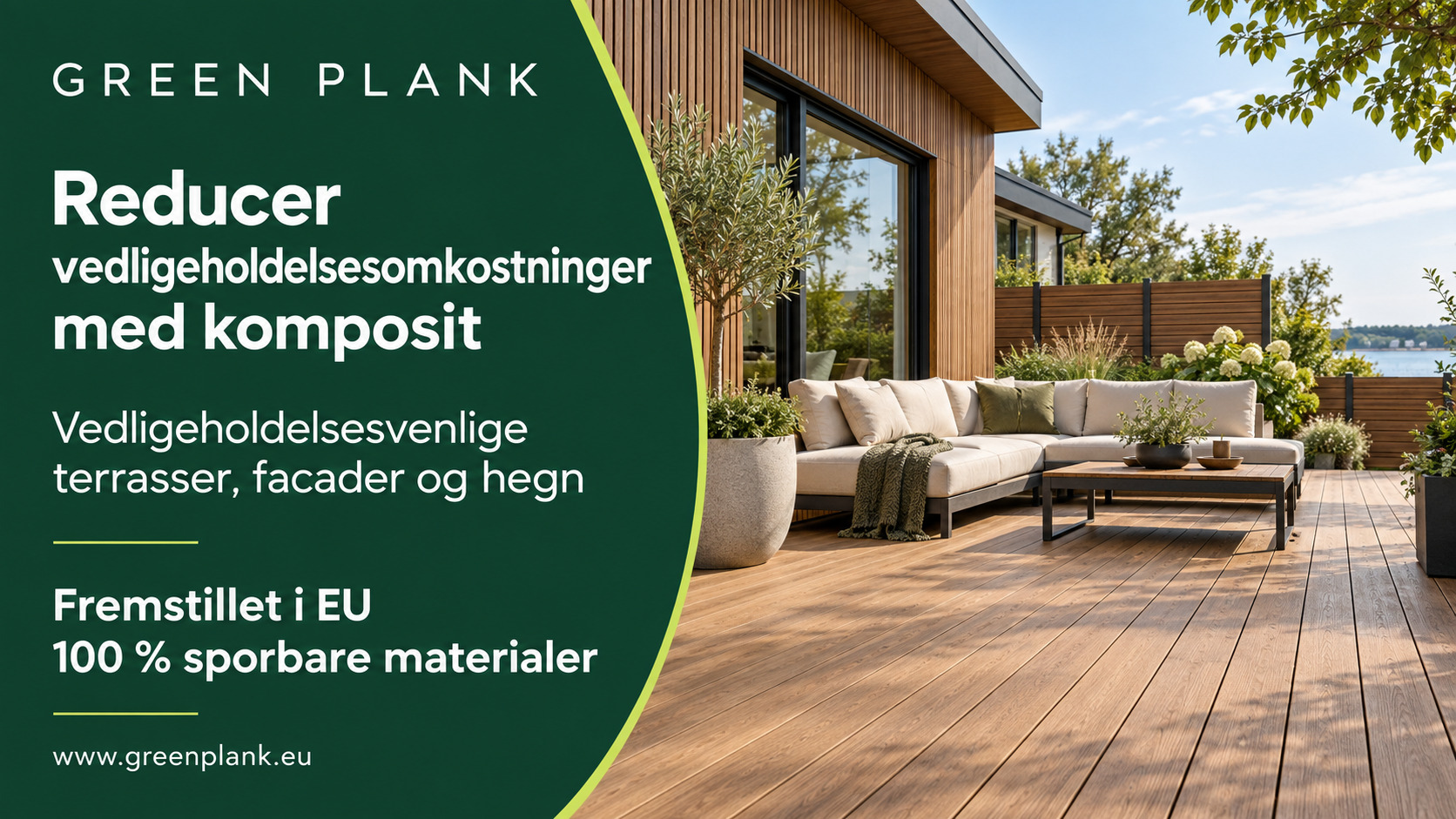 Reducer vedligeholdelsesomkostninger med komposit