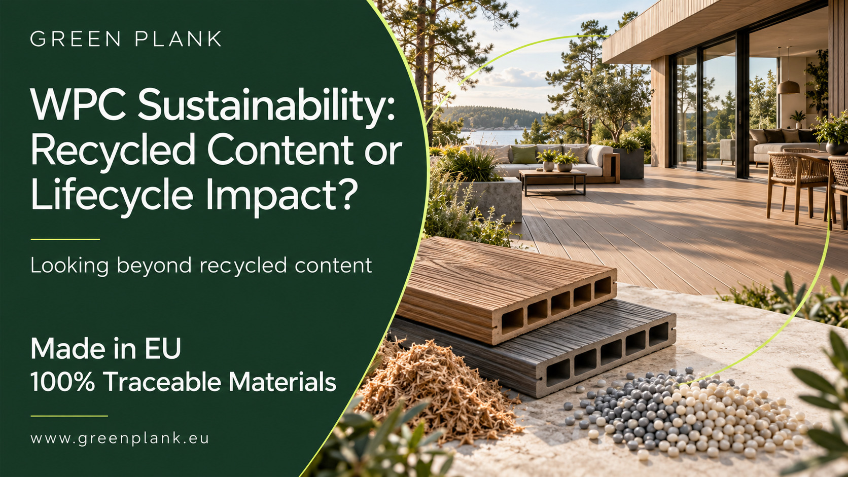 WPC Sustainability: Recycled Content or Lifecycle Impact?