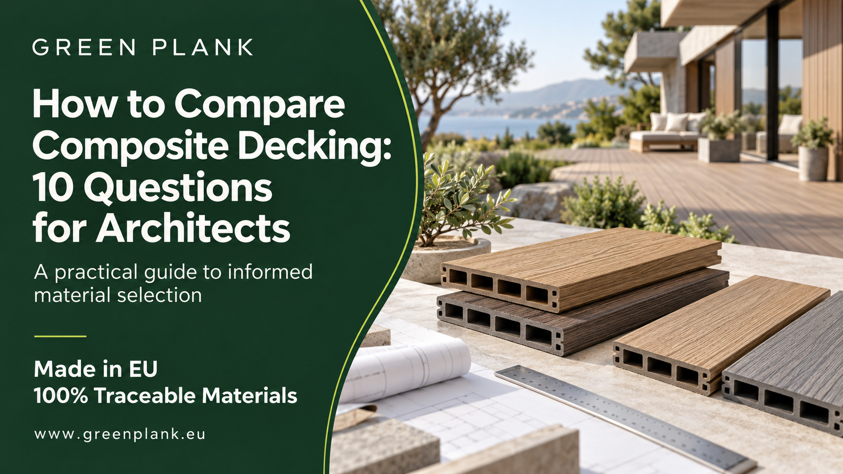 How to Compare Composite Decking: 10 Questions for Architects